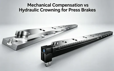 Mechanical Compensation vs Hydraulic Crowning for Press Brakes