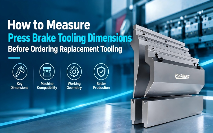 How to Measure Press Brake Tooling Dimensions Before Ordering Replacement Tooling