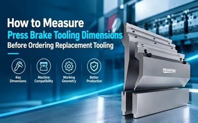 How to Measure Press Brake Tooling Dimensions Before Ordering Replacement Tooling