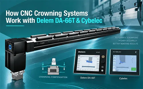 How CNC Crowning Systems Work with Delem DA-66T & Cybelec